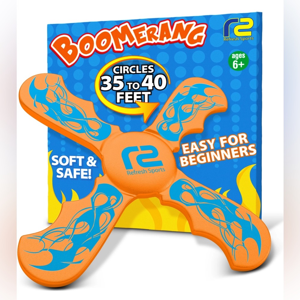 Refresh Sports Soft Boomerang for Kids NWT